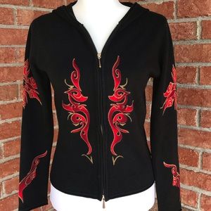 Harley Davidson knit hoodie